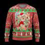 Fairy Tail Anime Ugly Christmas Sweater Custom Pink Xmas Gift