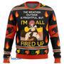 Fairy Tail Natsu fired up Gift For Fan Anime Christmas Ugly Sweater