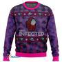 Game Infected Among Us Custom Gift For Fan Anime Christmas Ugly Sweater