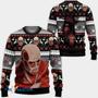 Giant Titan Anime Attack On Titan Custom Gift For Fan Anime Christmas Ugly Sweater