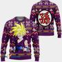 Gohan SJJ Anime Dragon Ball Custom Gift For Fan Anime Christmas Ugly Sweater