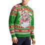 Goku And Gohan And Chi Chi Dragon Ball Ugly Christmas Sweater