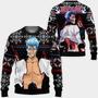 Grimmjow Jaegerjaquez Anime Bl Xmas Ugly Christmas Knitted Sweater