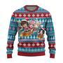 Gundam Team Anime Ugly Christmas Sweater Custom Chibi Xmas Gift