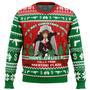 Hans Gruber Fall Nakatomi Plaza Die Hard Ugly Christmas Sweater