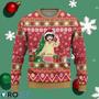 Himawari Uzumaki Anime Ugly Christmas Sweater Custom Boruto Xmas Gift