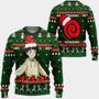 Himawari Uzumaki Brt Anime Xmas Ugly Christmas Knitted Sweater