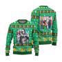 Hunter x Hunter Ugly Sweater Illumi Zoldyck Knitted Sweatshirt Anime Christmas Gift