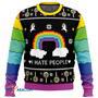 I Hate People Gift For Fan Anime Christmas Ugly Sweater