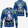 Illustration of Rem Anime ReZero Custom Gift For Fan Anime Christmas Ugly Sweater