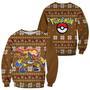 Infernape Pokemon Xmas Ugly Christmas Knitted Sweater