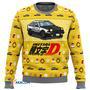 Initial D Classic Toyota Car Gift For Fan Anime Christmas Ugly Sweater