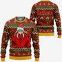 Inuyasha Ugly Christmas Inuyasha Anime Xmas Knitted Sweater