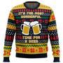 It's The Most Wonderful Time For A Beer Parody Ugly Christmas Sweater