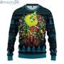 Jacksonville Jaguars Grinch Hug Christmas Ugly Wool Sweater Christmas Gift For Kid Adult