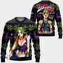 Jolyne Cujoh JJBA Custom Gift For Fan Anime Christmas Ugly Sweater