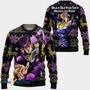 Josuke Higashikata JJBA Custom Gift For Fan Anime Christmas Ugly Sweater