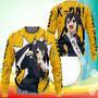 K-On Sweatshirt Azusa Nakano Anime Printed Sweaters