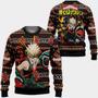 Katsuki Anime My Hero Academia Xmas Ugly Christmas Knitted Sweater