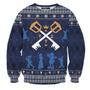 Kingdom Hearts Christmas Unisex Wool Sweater