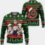 Konoha Team Nrt Anime Xmas Ugly Christmas Knitted Sweater