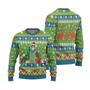 Konohamaru Ugly Sweater Boruto Custom Knitted Sweatshirt Anime Christmas Gift