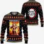 Kyojuro Rengoku Kimetsu Custom Gift For Fan Anime Christmas Ugly Sweater