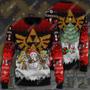 Legend Of Zelda Sweater Snowman Link Zelda Ugly Sweater Adult Unisex Colorful