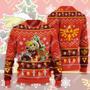 Legend Of Zelda Ugly Sweater Chibi Link Sitting Under Christmas Tree Sweater