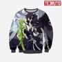 Lelouch amp C.C - Code Geass Anime Graphic Sw AOP Sweatshirt