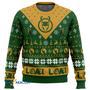 Let Earth Receive Her King Loki Marvel Custom Gift For Fan Anime Christmas Ugly Sweater