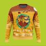 Lion King Yellow Christmas Ugly Wool Sweater Christmas Gift For Kid Adult