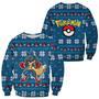 Lucario Pokemon Xmas Clothes Ugly Christmas Knitted Sweater