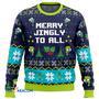 Merry Jingly Invader Zim Gift For Fan Anime Christmas Ugly Sweater