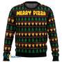 Merry Pizza Custom Gift For Fan Anime Christmas Ugly Sweater