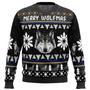 Merry Wolfmas Wolf Ugly Christmas Sweater