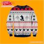 Mickey Mouse White Navy Red Christmas Ugly Wool Sweater Christmas Gift For Kid Adult