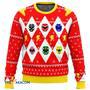 Mighty Morphin Power Rangers Custom Gift For Fan Anime Christmas Ugly Sweater