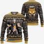 MSBY Black Jackals Haikyuu Anime Custom Gift For Fan Anime Christmas Ugly Sweater