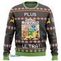 My Hero Academia Boku No Plus Ultra Custom Gift For Fan Anime Christmas Ugly Sweater