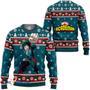 My Hero Academia Deku Custom Gift For Fan Anime Christmas Ugly Sweater