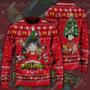 My Hero Academia Sweater Christmas Tree Midoriya Izuku Red Funny Ugly Sweater