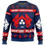 Nakatomi Plaza Die Hard Ugly Christmas Sweater