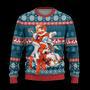 Neon Genesis Evangelion Anime Ugly Christmas Sweater Custom Xmas Gift