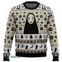 No Face and Soot Sprites Spirited Away Studio Ghibli Gift For Fan Anime Christmas Ugly Sweater