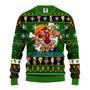 One Peace Green Anime Ugly Christmas Sweater