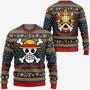 One Piece Anime Straw Hat Priate Ugly Sweater