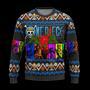 One Piece Anime Ugly Christmas Sweater Charaters Xmas Gift