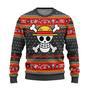 One Piece Anime Ugly Christmas Sweater Symbol Xmas Gift