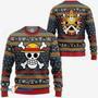 One Piece Straw Hat Priate Symbol Custom Gift For Fan Anime Christmas Ugly Sweater